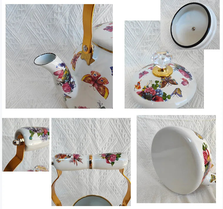 Emaille Kessel – Leichter Luxus – 2.8 Liter