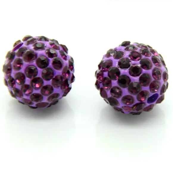 Tschechische Kristallperlenscheiben – 10mm Kugel