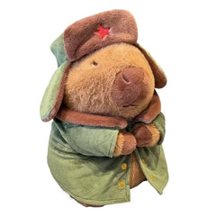 Capybara-Kuscheltier – Militärstil – 25cm