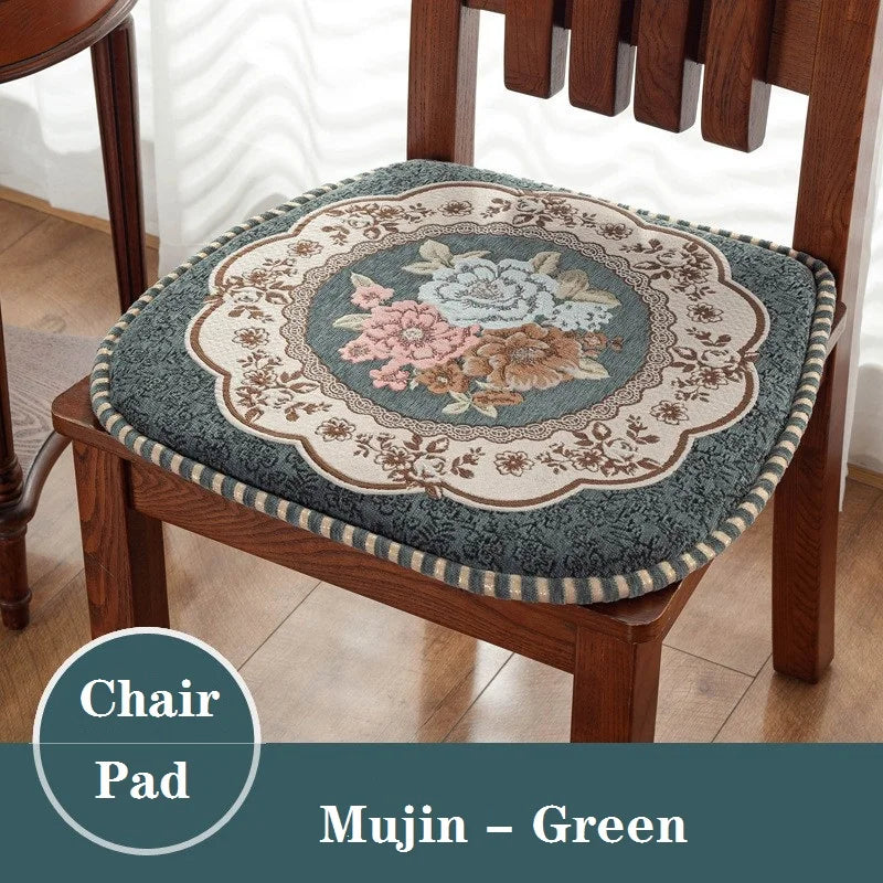 U-förmige Memory-Schaum-Sitzkissen – Blumenmuster 42x44cm