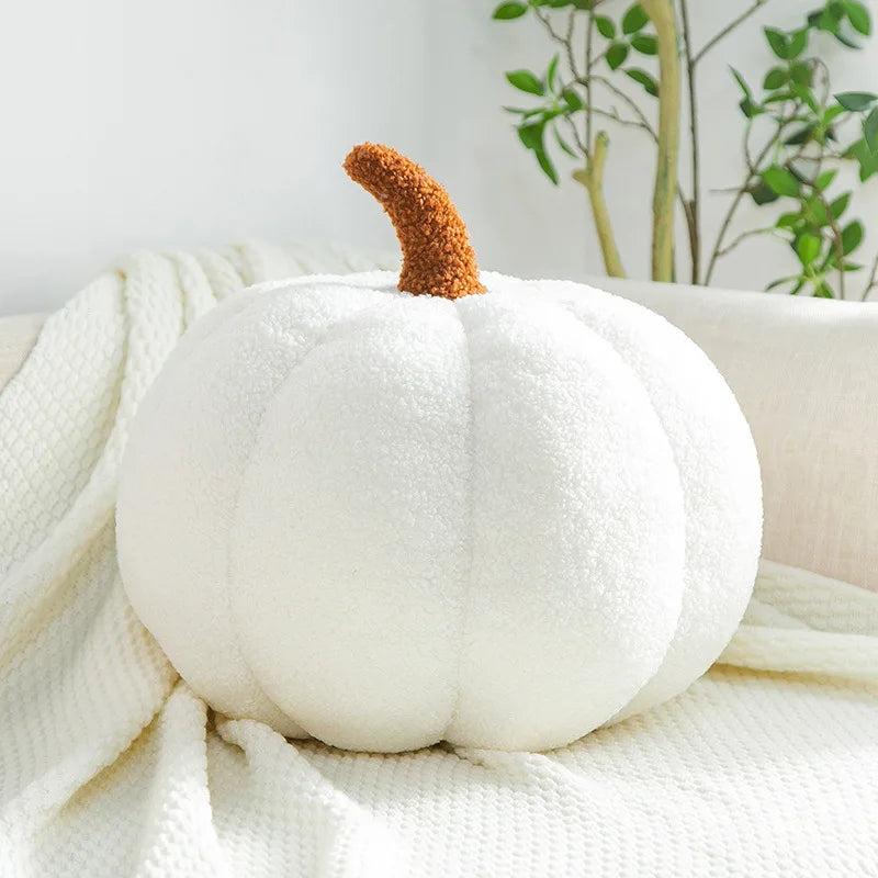 Dekoratives Kürbiskissen – Landhausstil – 35cm