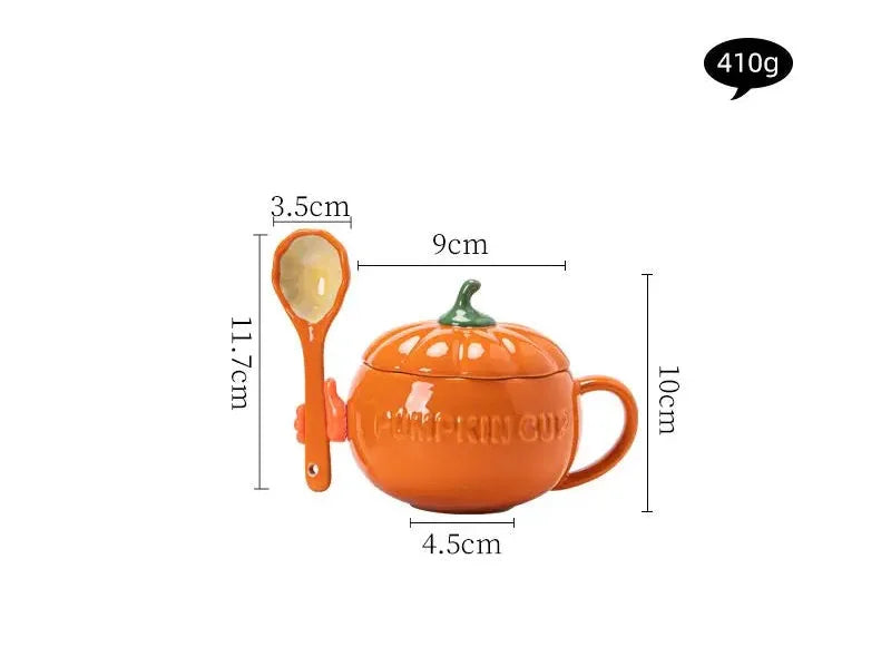 Moderne Fruchtform Keramikbecher – 300ml, Porzellan