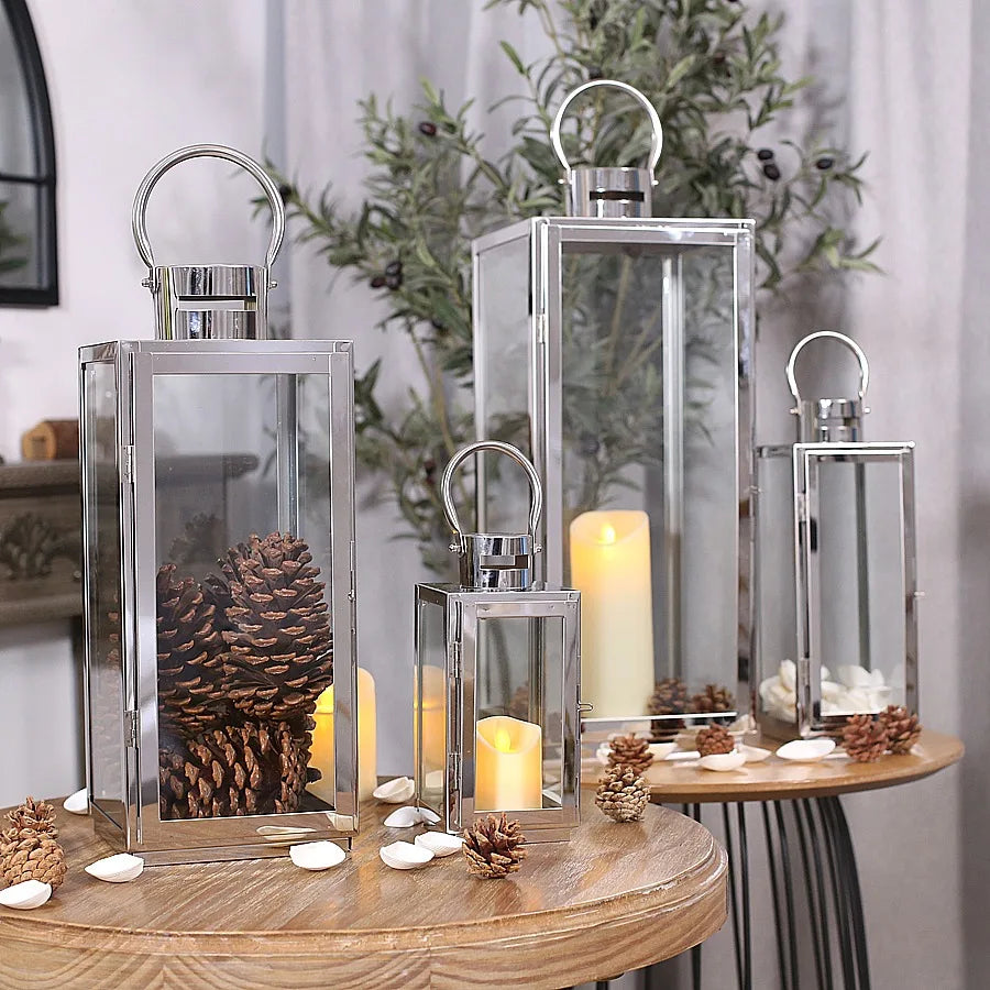 Kerzenhalter – Edelstahl Design – Verschiedene Grössen