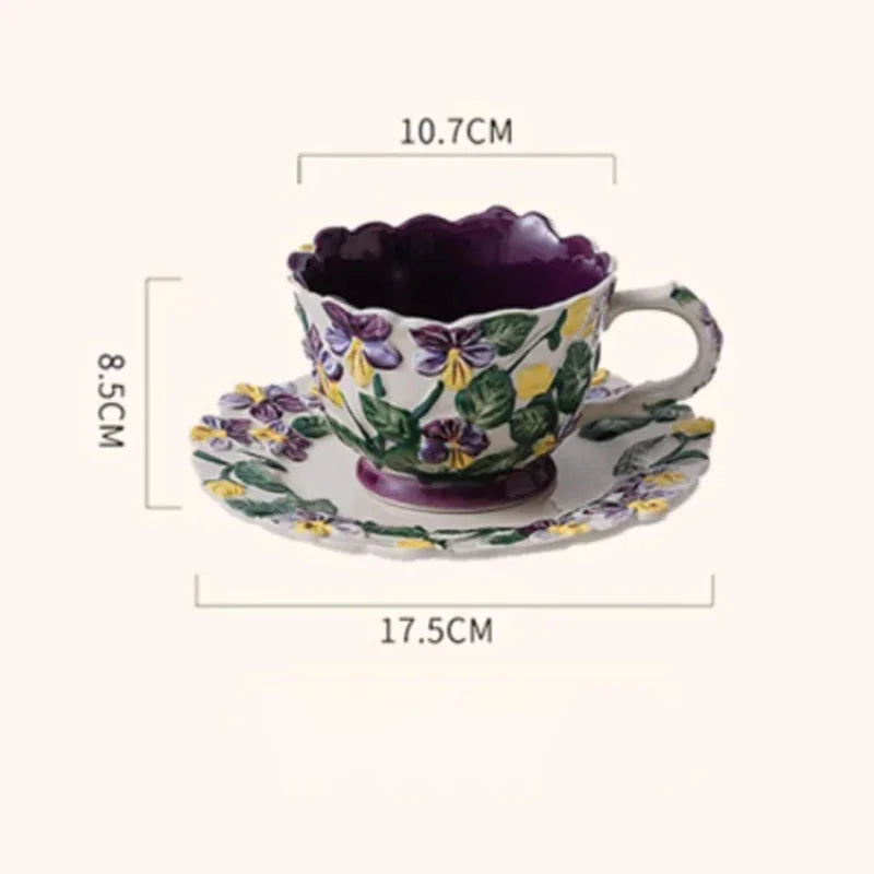 Kaffeetassen – Keramik Töpferei Design – 400ML