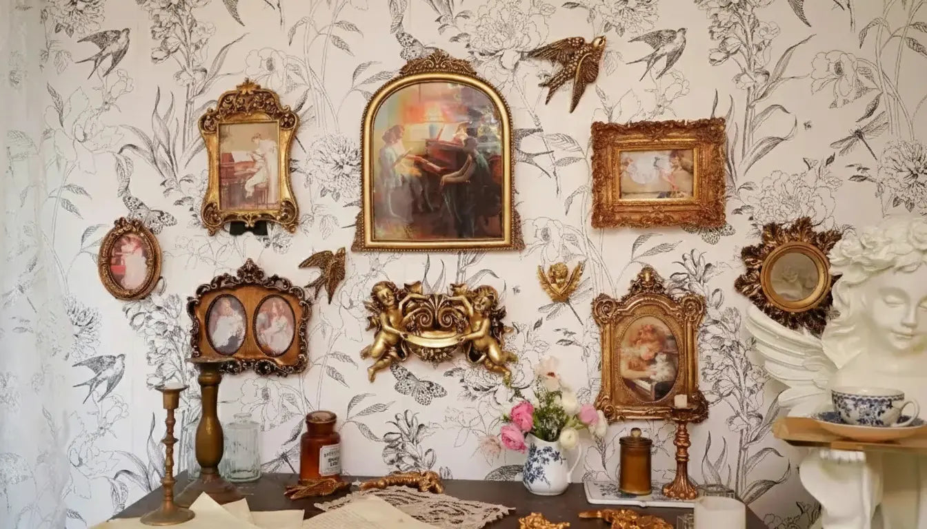 Mini Engelsfigur – Vintage Harz Deko