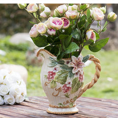 Moderne Keramikvase – 3D Design für Tischdeko