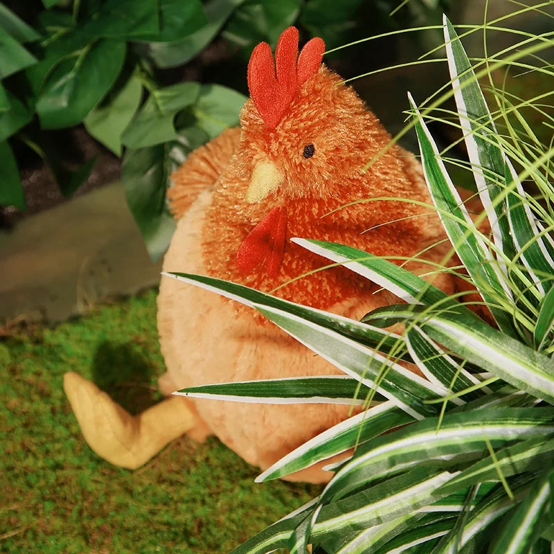 Kuschelhuhn Plüsch – Weiche Baumwolle 23/35cm