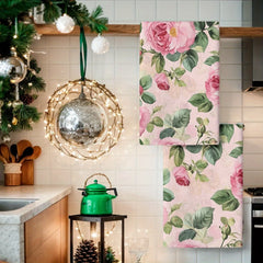 Küchentücher – Aquarell Design – 100% Polyester Set