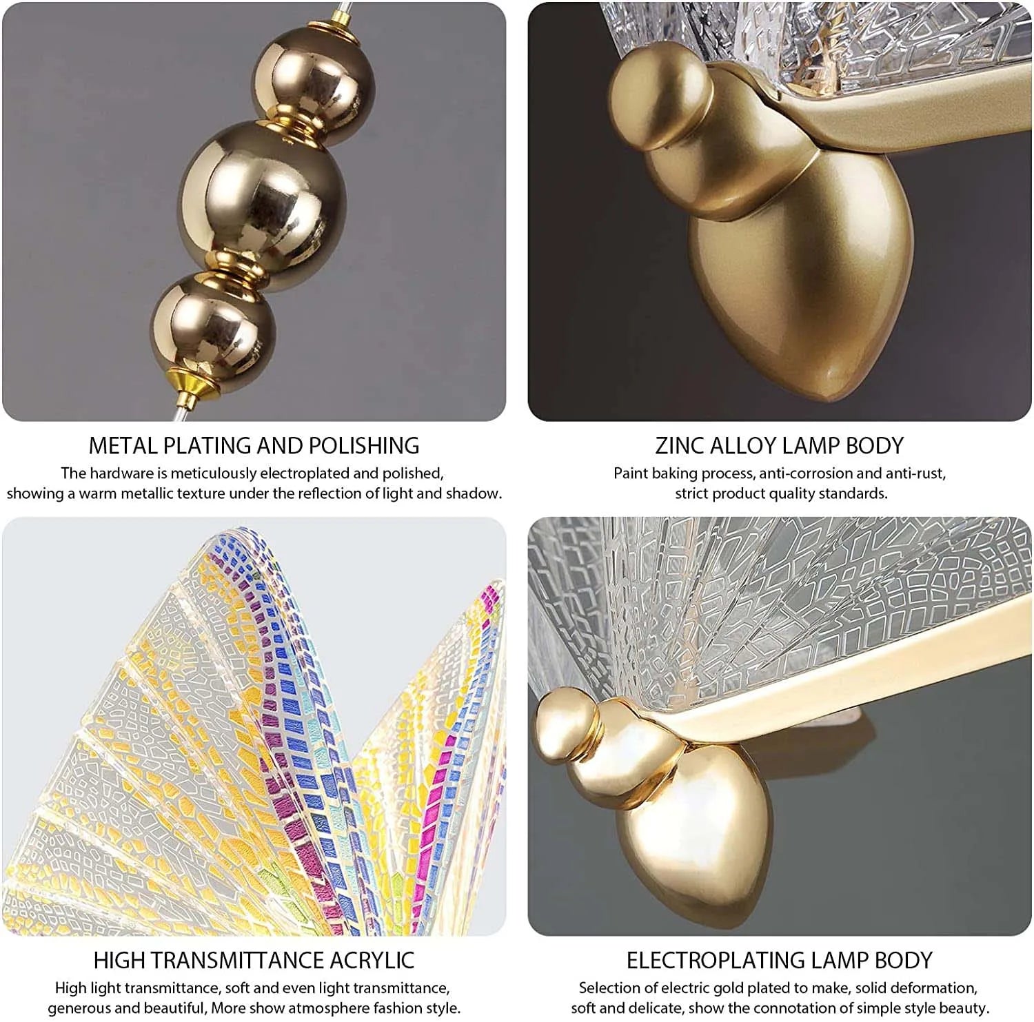 LED Wandlampe - Modernes Nordic Design - Schlafzimmer & Mehr