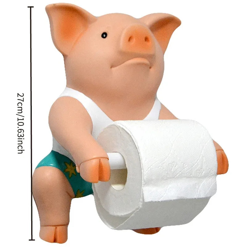 Schwein Taschentuchhalter – Cartoon Deko – Wandmontage