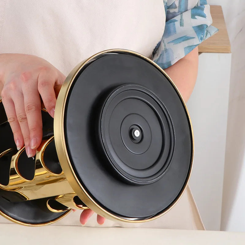 Gewürzregal Set - Edelstahl Design 12-teilig