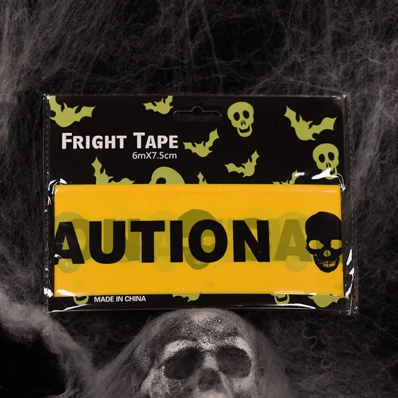 Halloween Warnband – Auffälliges Design – 4.5x10m