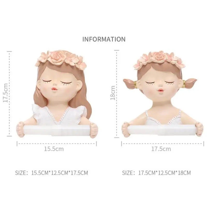 Toilettenpapierhalter Fee – Cartoon PVC Design