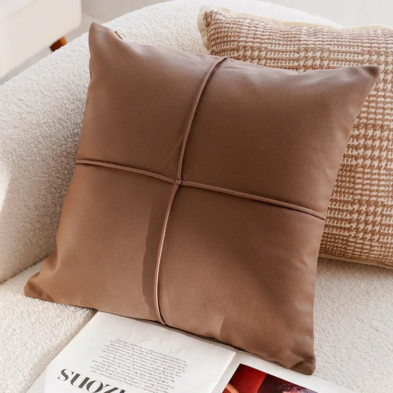 Luxus Kissenhülle – Jacquard Strick 45x45cm