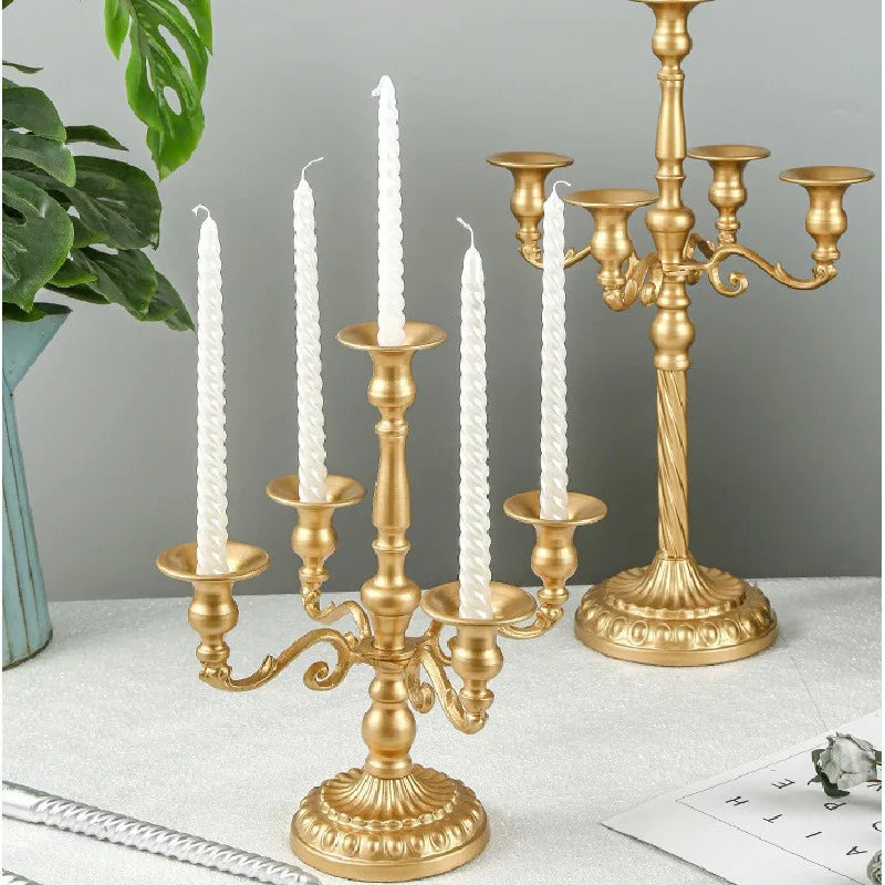 Retro Blumentopf Kandelaber – Europäisches Design, Hochzeiten