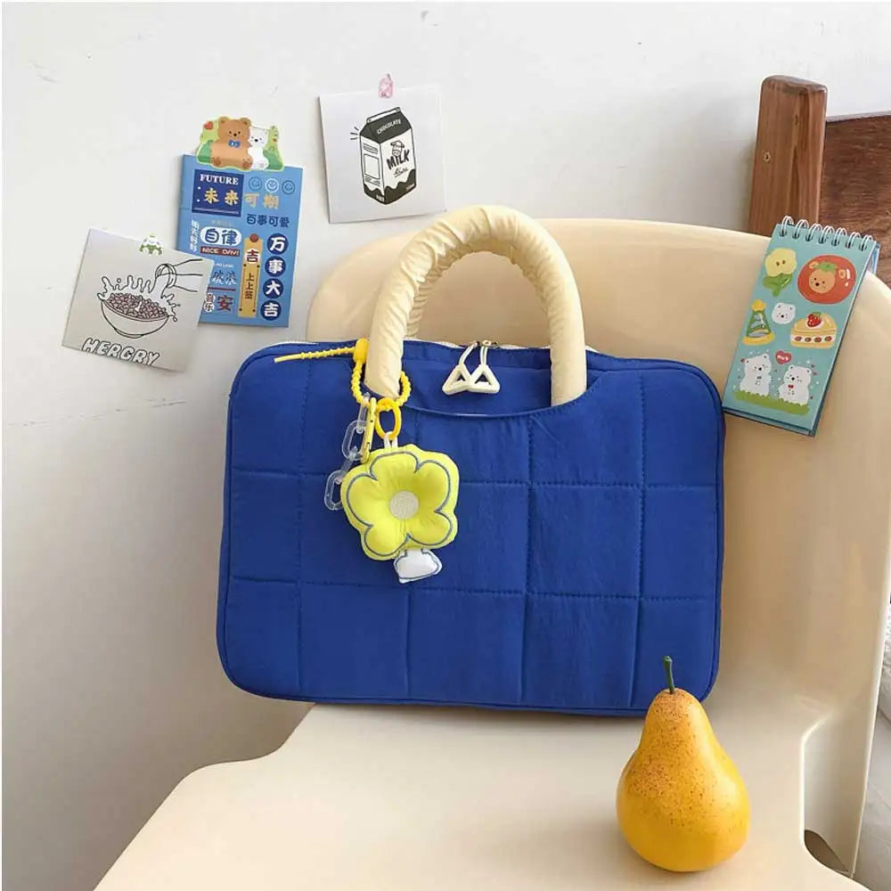 Laptop-Hülle – Polyester Karo – 14/16 Zoll Optionen