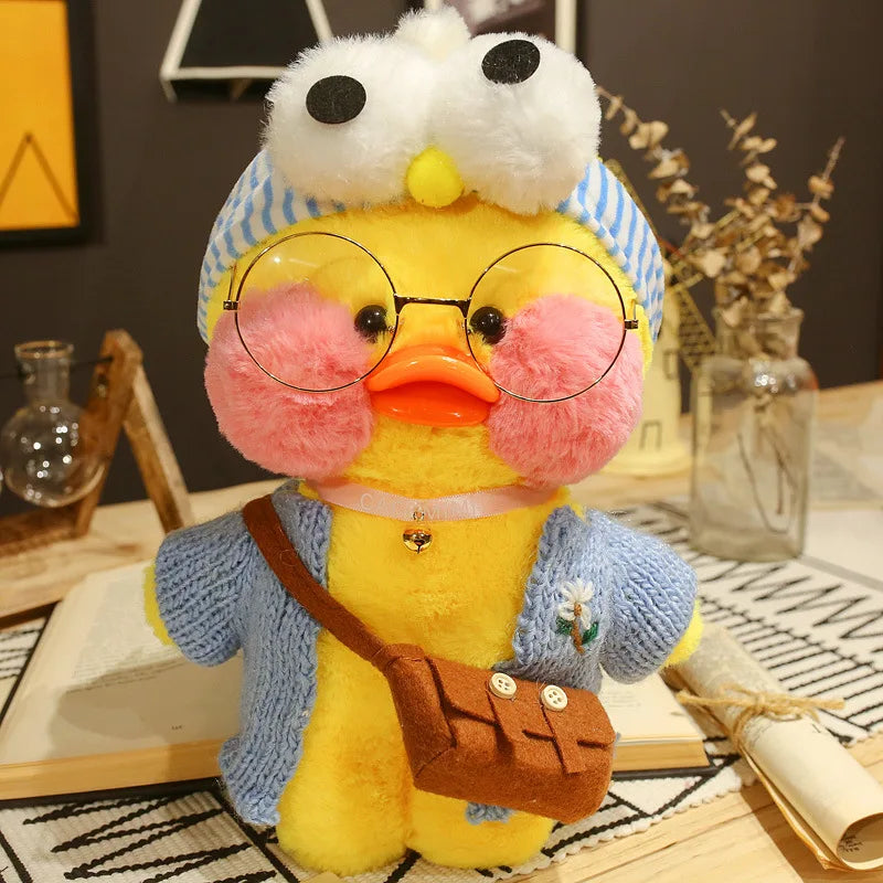 Kawaii Ente Plüsch – Weicher Plüsch/Baumwolle – 30cm
