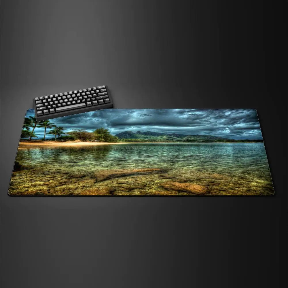 Grosses Anime-Schreibtischmatte – Rutschfestes Gummi – Anpassbare Grösse