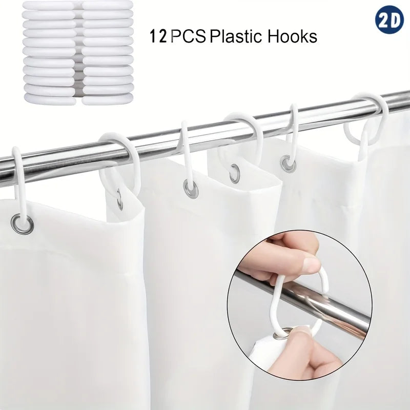 Duschvorhang – Viktorianischer Polyester – Verschiedene Grössen