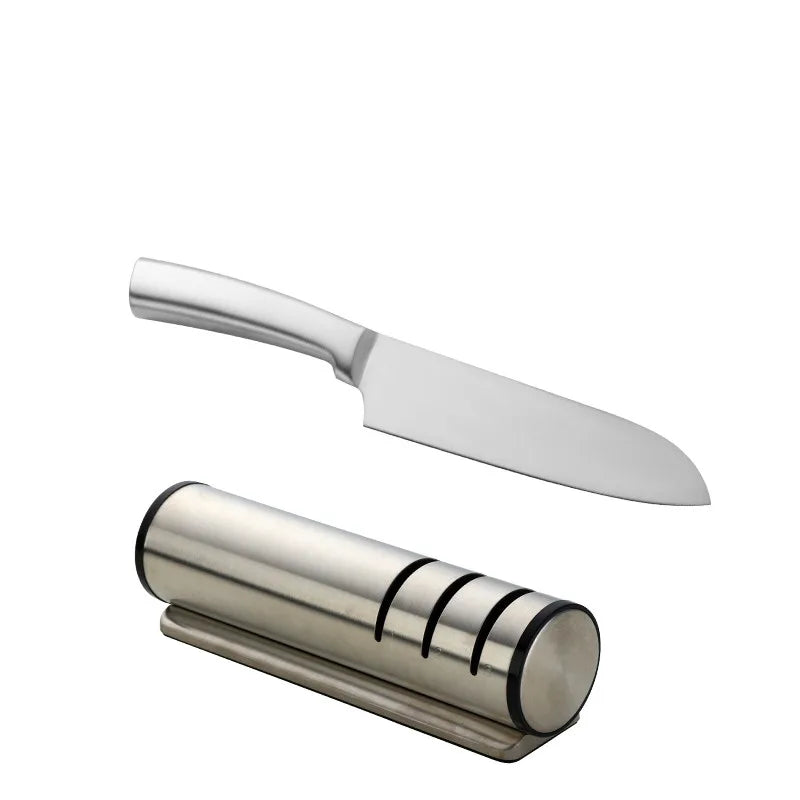 Messerschärfer – Edelstahl Design – Küchen-Essential