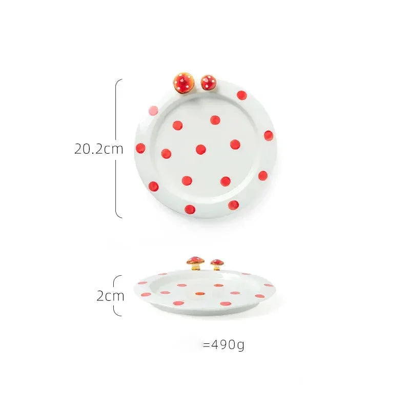 Mushroom Geschirr - Keramik Japanisch - Für Zuhause