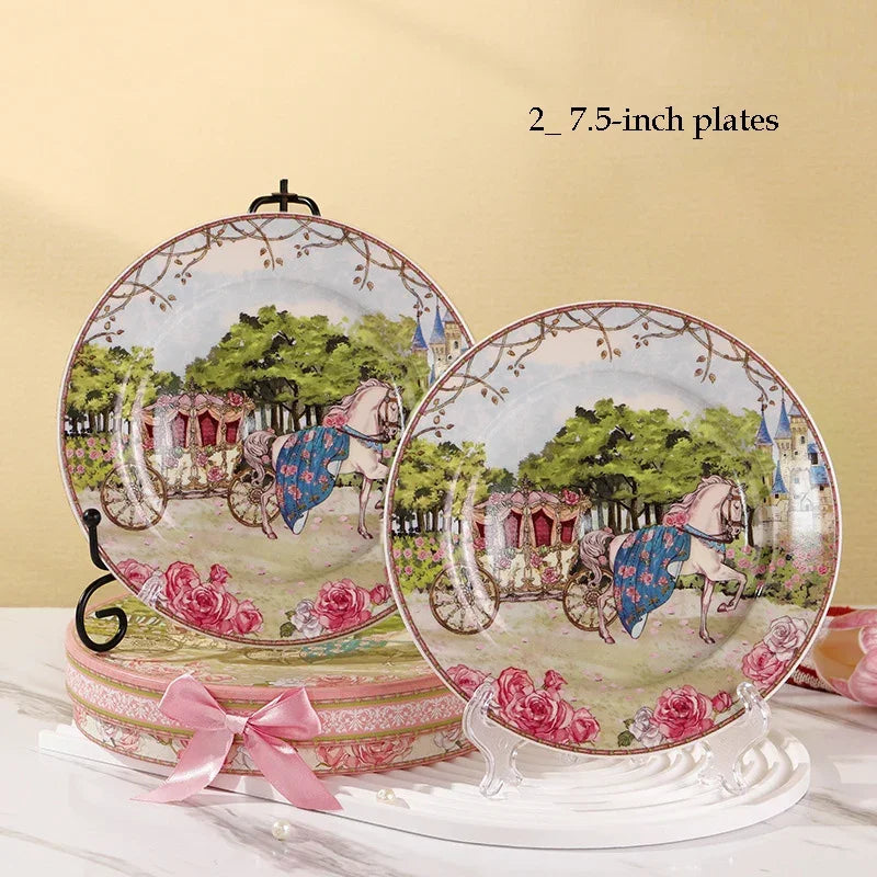 Kaffeetasse aus Feinporzellan – Prairie Chic Mit Ergonomischem Griff