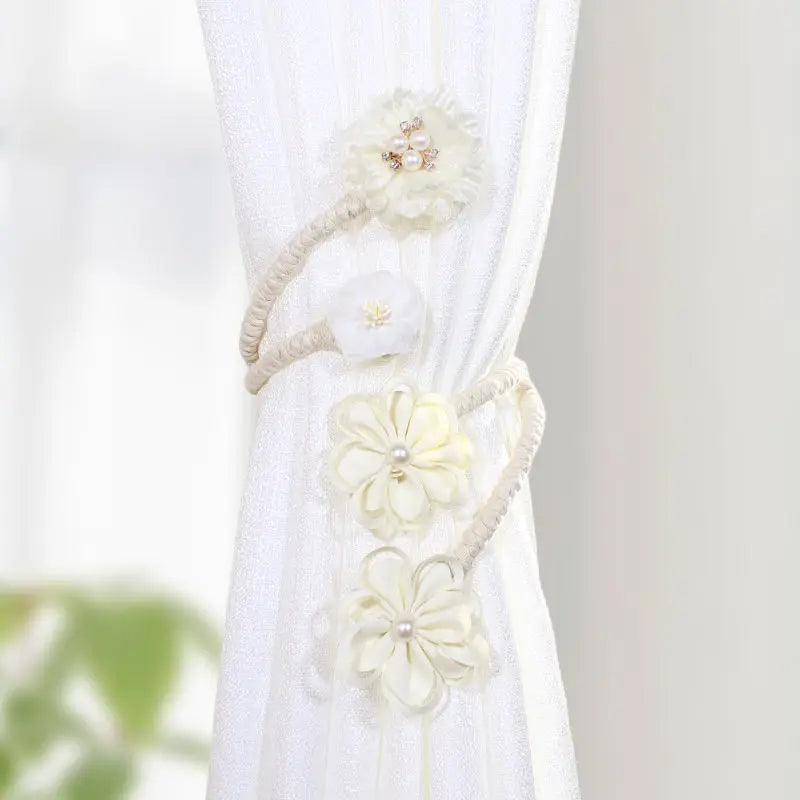 Zweige-Blumen-Gardinenband – Einfaches modernes Design