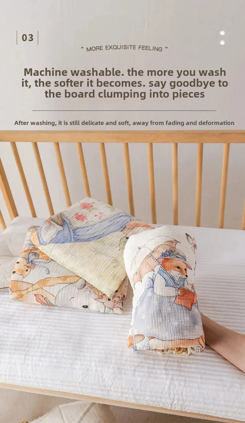 Babydecke – Baumwollgaze – Unisex 110 * 100cm