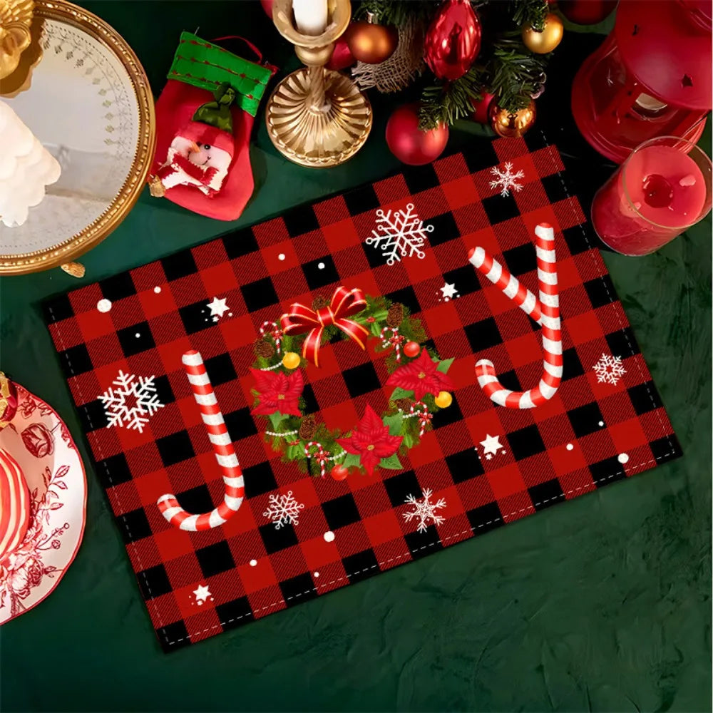 Weihnachtstischset – Leinen, 30x40cm