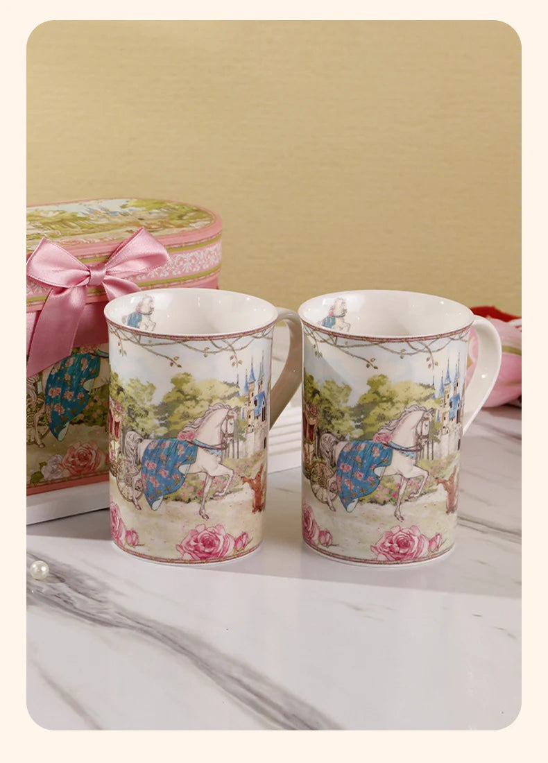 Kaffeetasse aus Feinporzellan – Prairie Chic Mit Ergonomischem Griff