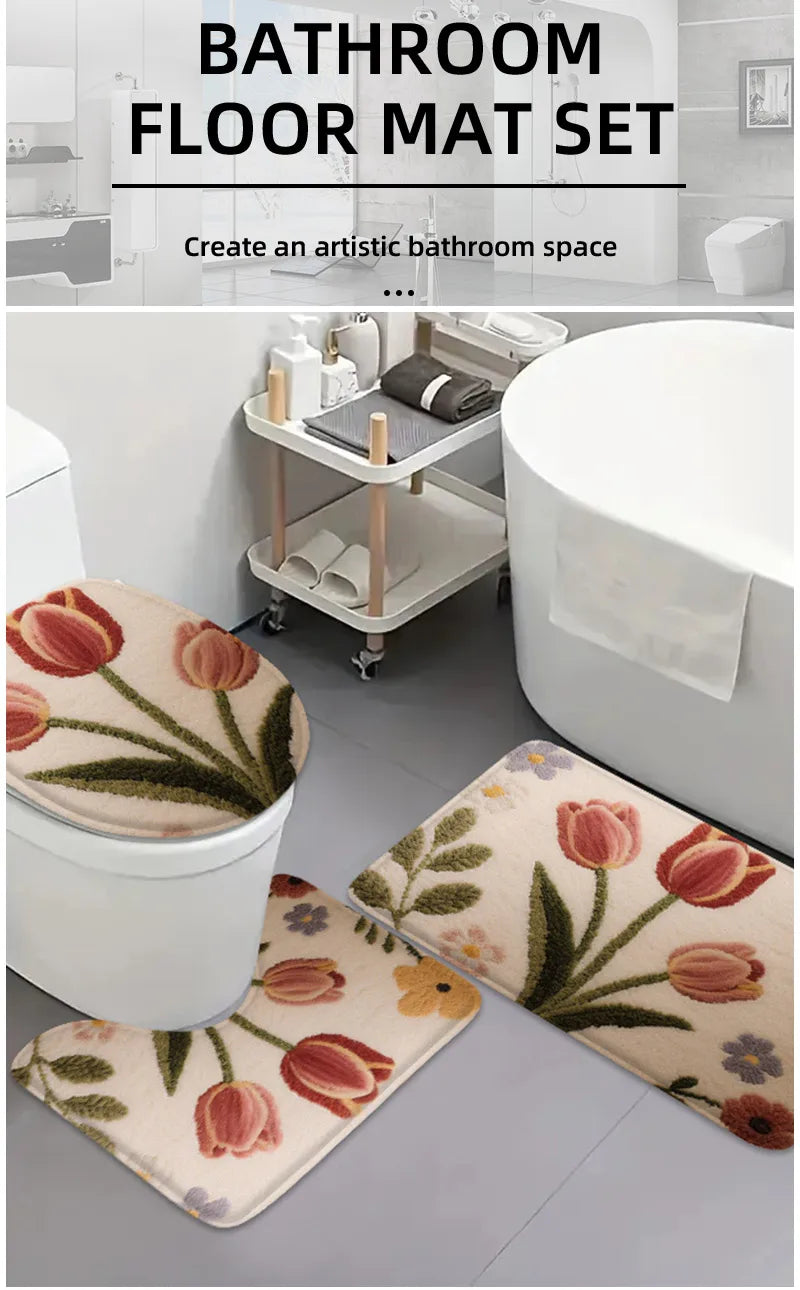 Rural Badezimmermatte – Weich Gummi Modern Eingang