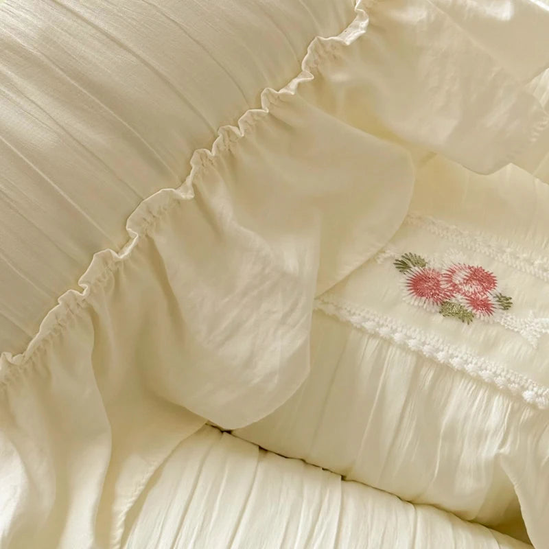 Bettbezug Set – Koreanischer Prinzessinnenstil – Mehrere Grössen