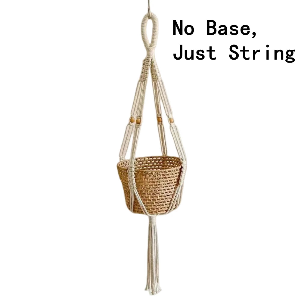 Handgemachter Pflanzenhänger – Boho Makramee Design – Innenbereich