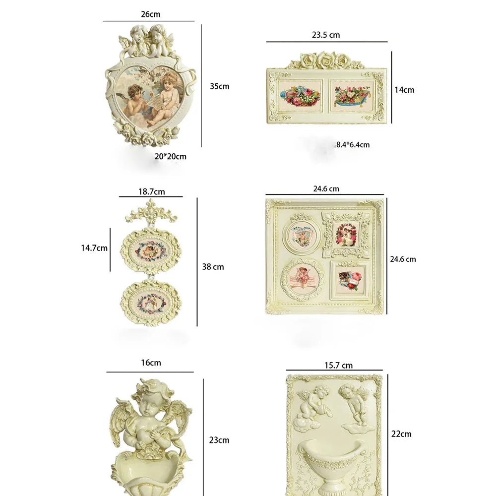 Vintage Fotorahmen aus Harz – Unregelmässiges Design