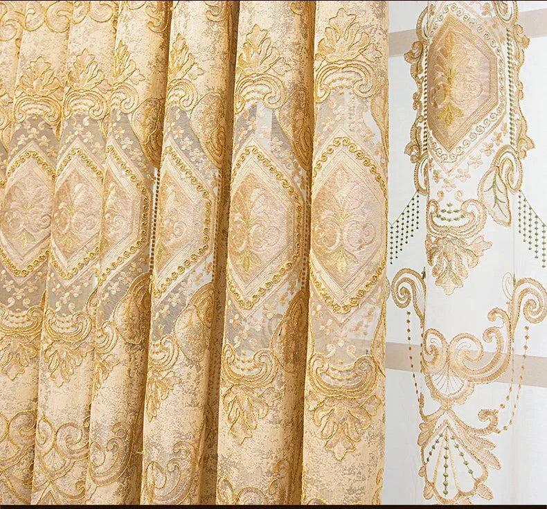 Luxus Verdunkelungsvorhänge - Europäisches Design - Massanfertigung