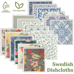 Schwedische Wischtücher – Öko-Design – 17x19.5 cm