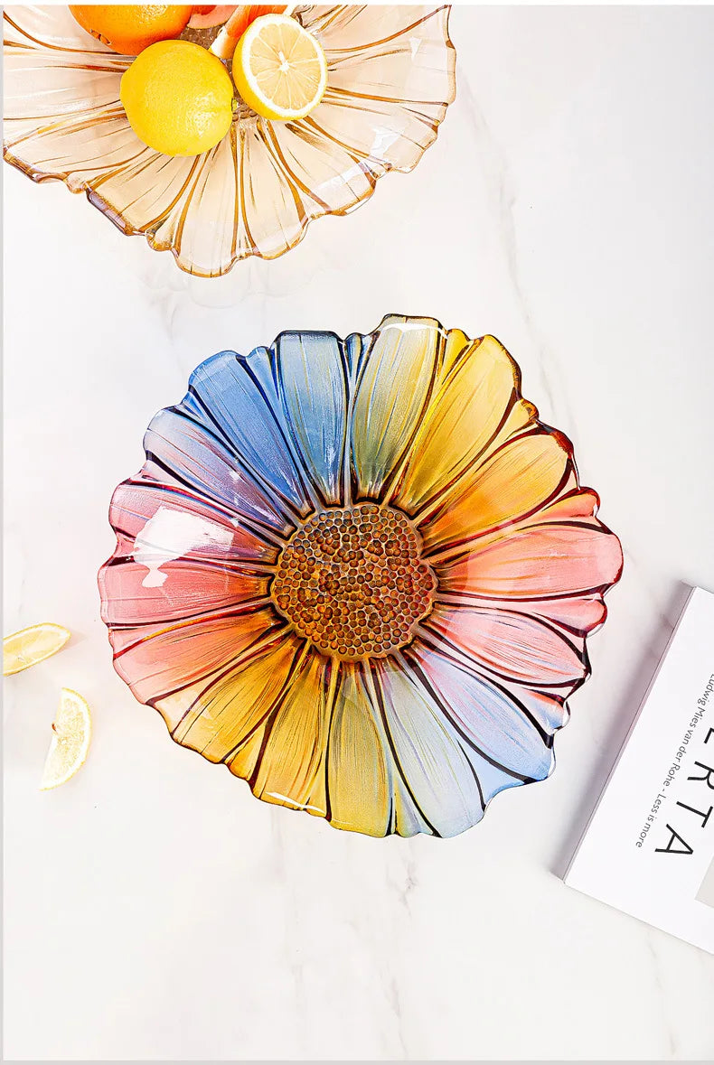 Obstteller – Nordisches Glas – 10 Zoll