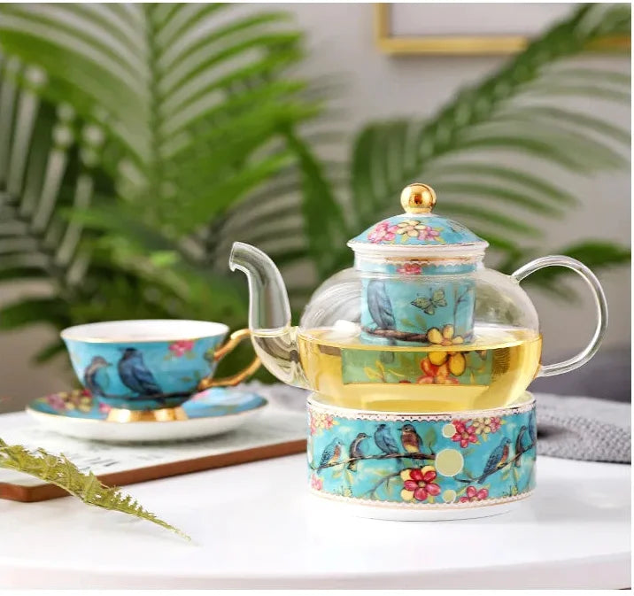 Kaffeeservice – Knochenporzellan – Europäischer Stil