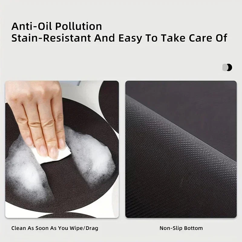 Kaffeemaschinenmatte – Modern Gummi – 20x30cm bis 50x80cm