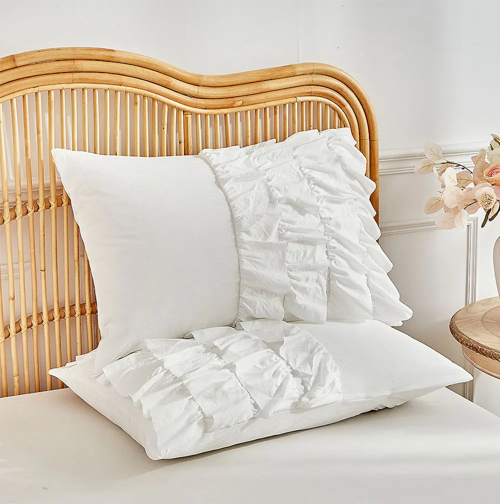 Bettdeckenbezug Set – Rüschen-Prinzessin – Verschiedene Grössen