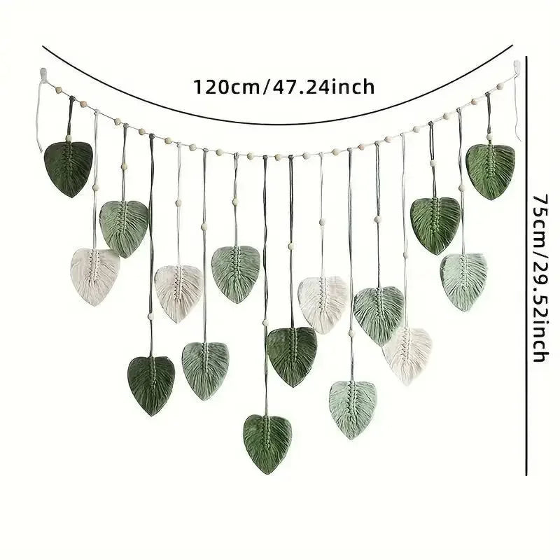 Makramee Wandbehang – Boho Textil Deko fürs Wohnzimmer