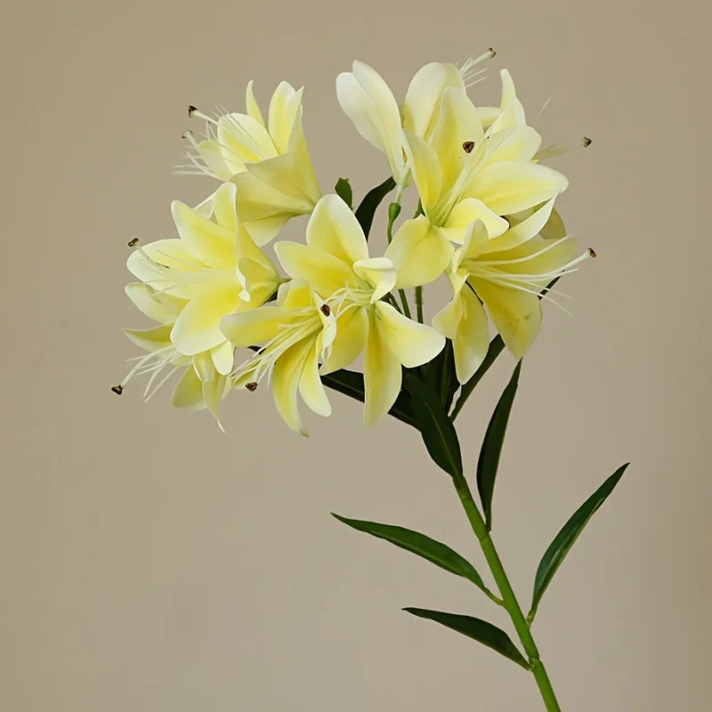 Seidenlilie Künstliche Blume – Blütenzweig Design – Innendekor