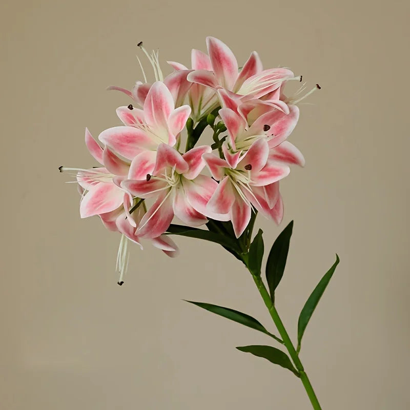 Seidenlilie Künstliche Blume – Blütenzweig Design – Innendekor