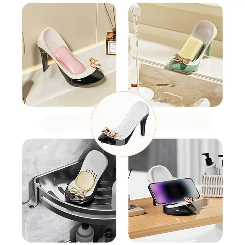 Seifenschale in High Heels – Kreatives Design – 14.2 x 9.8 x 8 cm
