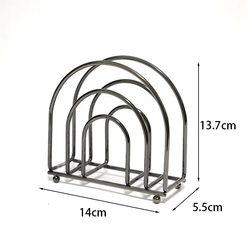Serviettenhalter – Moderne Metalloptik – Perfekt für alle Tische