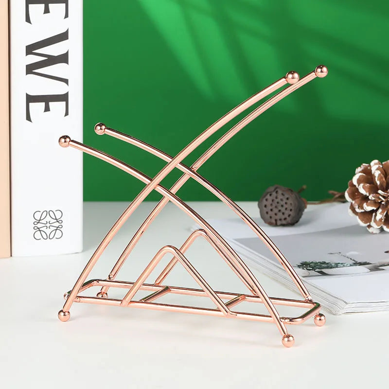 Serviettenhalter – Moderne Metalloptik – Perfekt für alle Tische