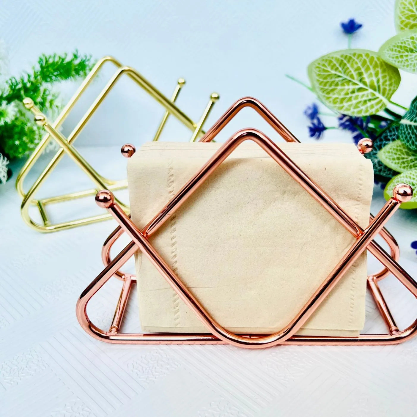 Serviettenhalter – Moderne Metalloptik – Perfekt für alle Tische