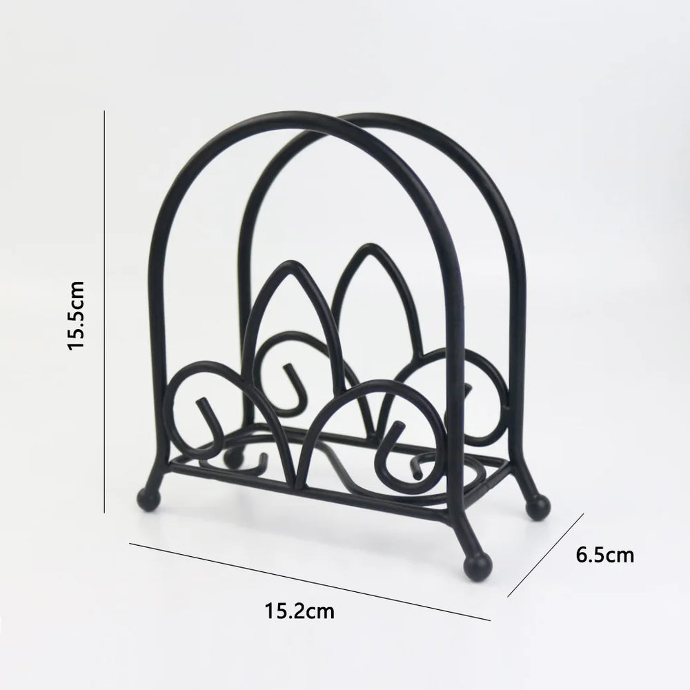Serviettenhalter – Moderne Metalloptik – Perfekt für alle Tische