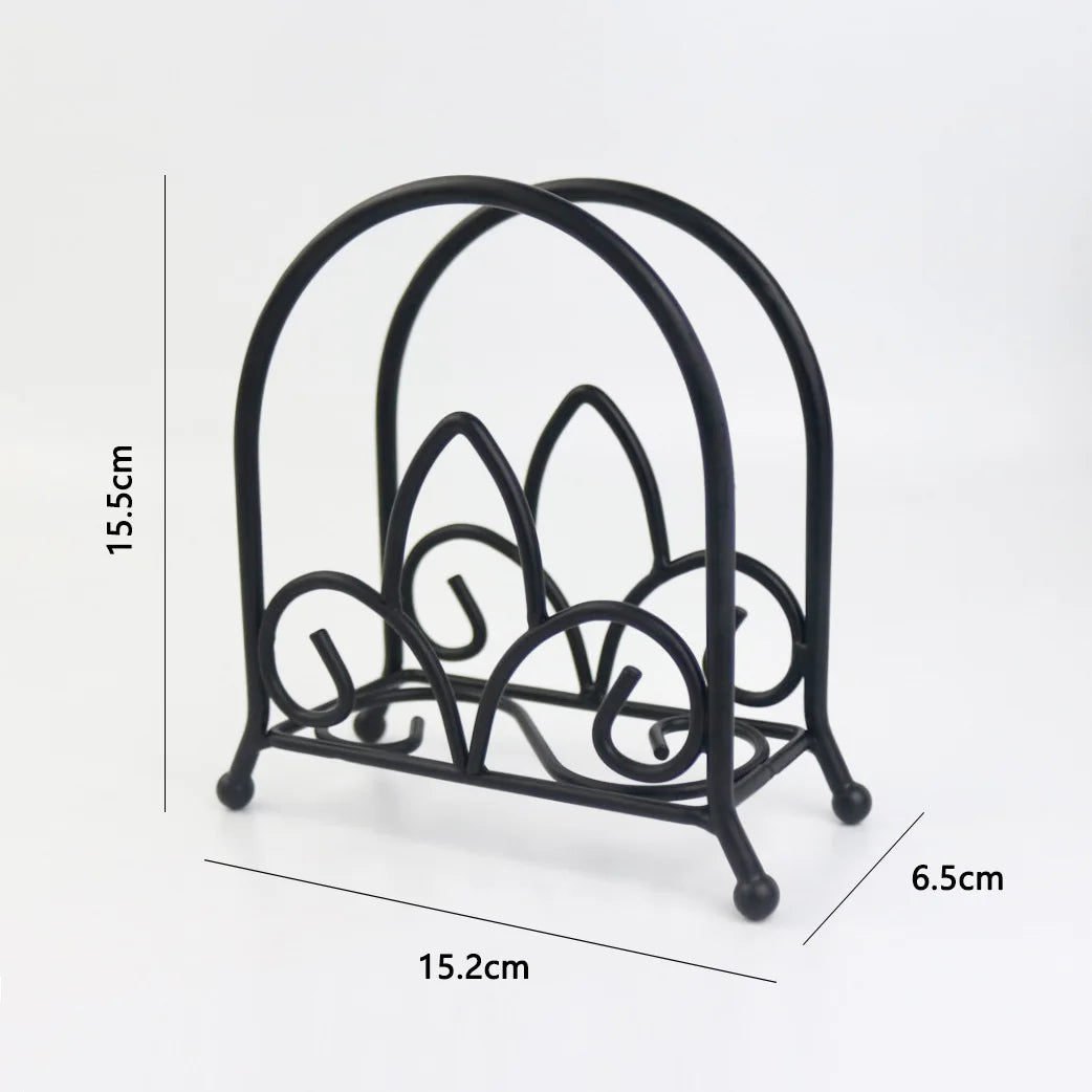 Serviettenhalter – Moderne Metalloptik – Perfekt für alle Tische