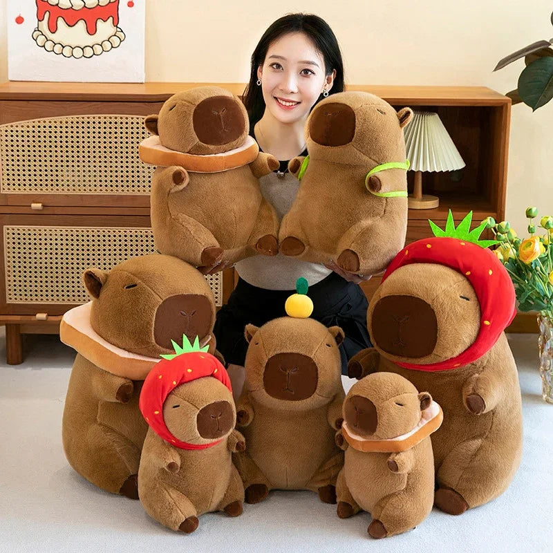 Capybara Plüschtier – Weiches Plüschdesign – 25cm